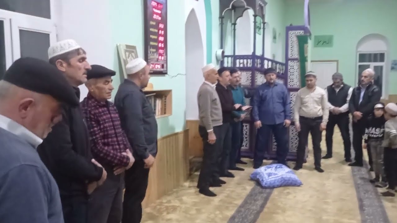 ZAQATALA. GÖYƏM KƏNDİ.  REQAİB GECƏSİ MÖVLÜDÜ. 2024. 1. 11.