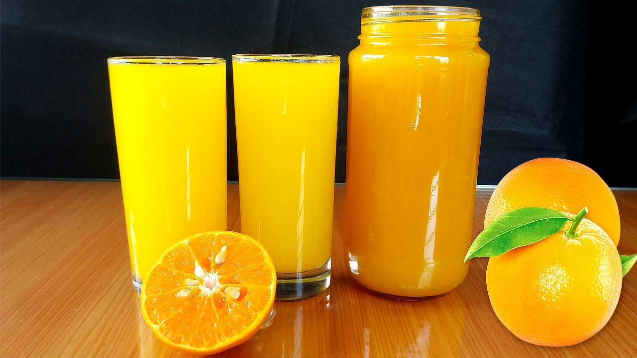 ১০০% কেমিক্যাল ছাড়া কমলার জুস এর স্কোয়াশ বানানোর রেসিপি! Orange Squash with Pulps