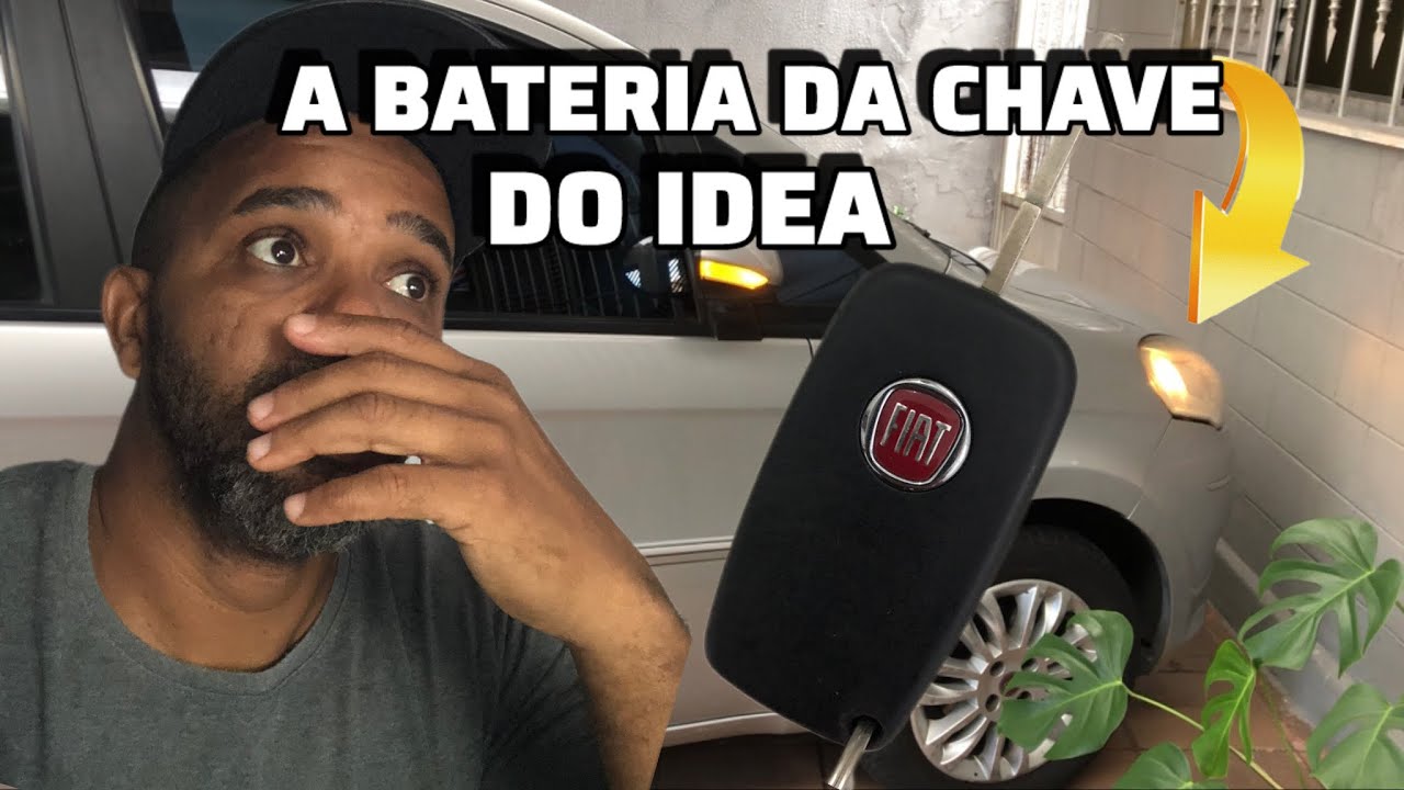 COMO TROCAR A BATERIA DA CHAVE DO IDEIA #automobile #chuvas 