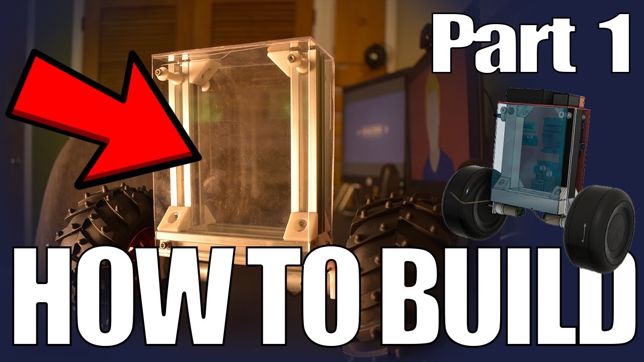 BUILDING a Self-Balancing ROBOT | PART 1 - Mechanics