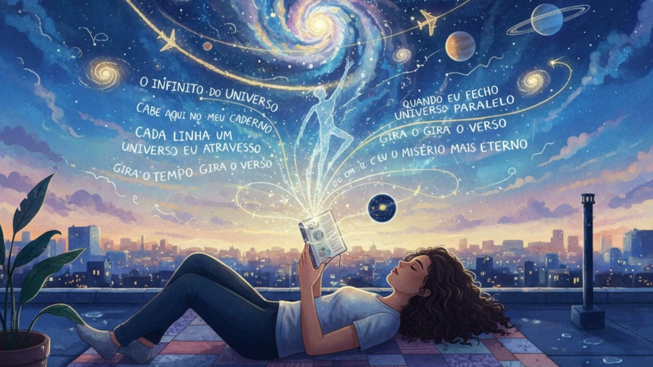 Galáxia Cabe no meu Bolso | Música sobre o Universo e a Mente 