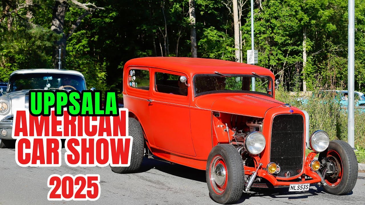 UPPSALA AMERICAN CAR SHOW  2025 08 16