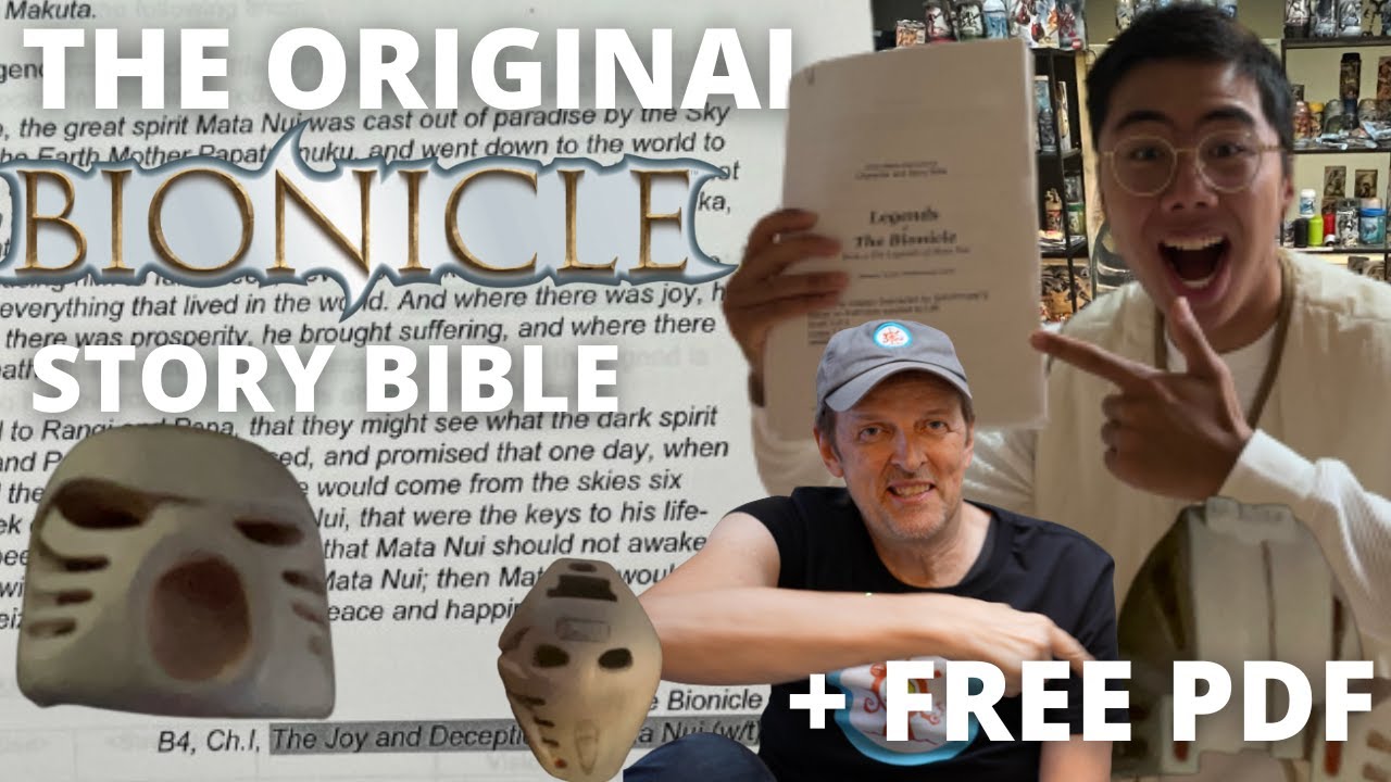 The Original Bionicle Story Bible: Insane Concepts and New Lore circa Nov 2000!
