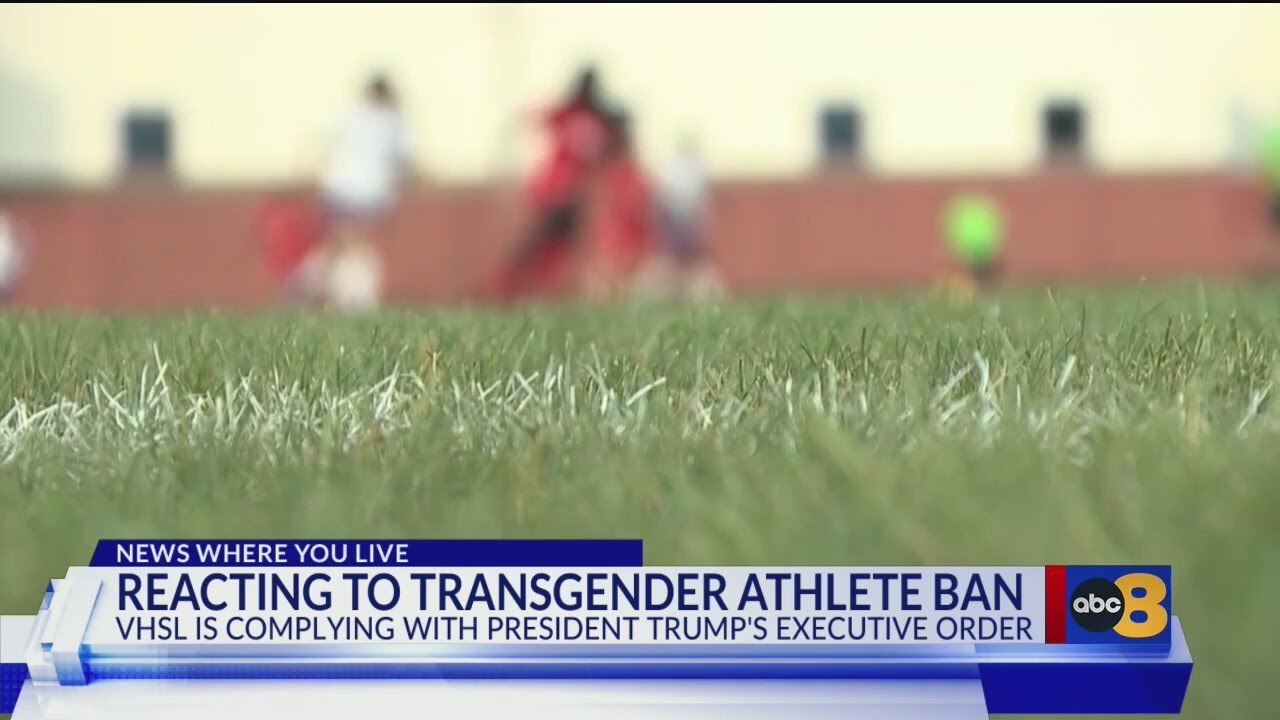VHSL bans transgender women from women's high school sports teams after Trump's executive order