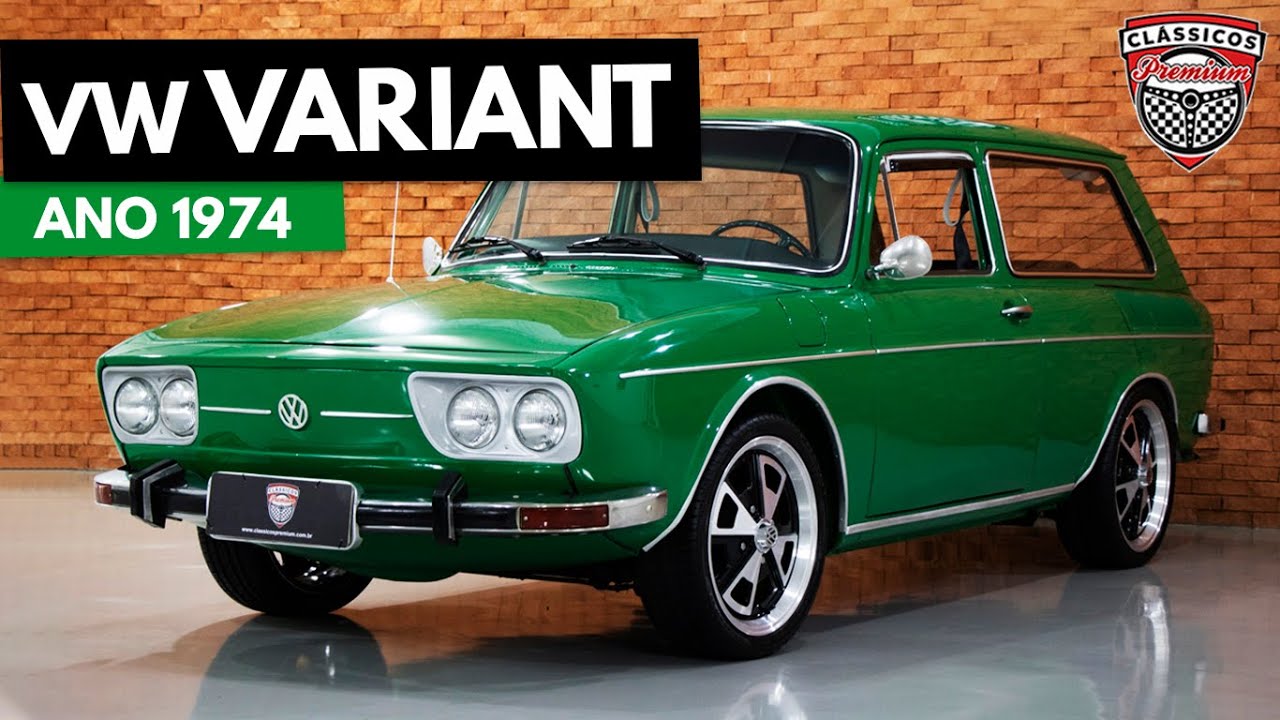 Volkswagen Variant (1974) - Verde M&iacute;stico - Cl&aacute;ssicos Premium