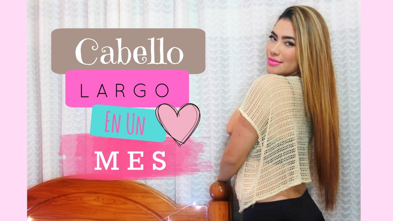 CABELLO LARGO EN UN MES ¿CÓMO HACER QUE EL CABELLO CREZCA RÁPIDO? ♡ | MARIANA HERRERA
