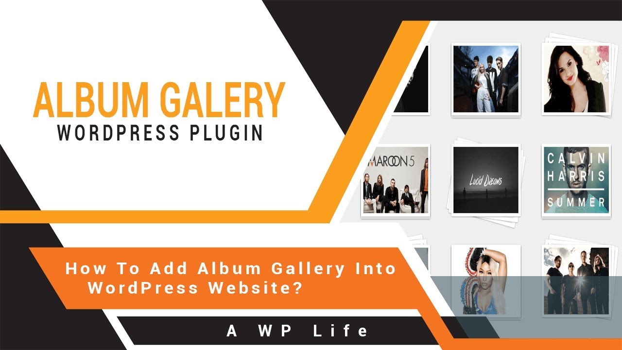 How To Add Album Gallery Into WordPress Website - Free Album Gallery Plugin