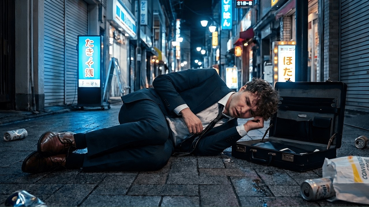 Bourré dans les rues de Tokyo 🇯🇵(comme un vrai Salary man japonais)