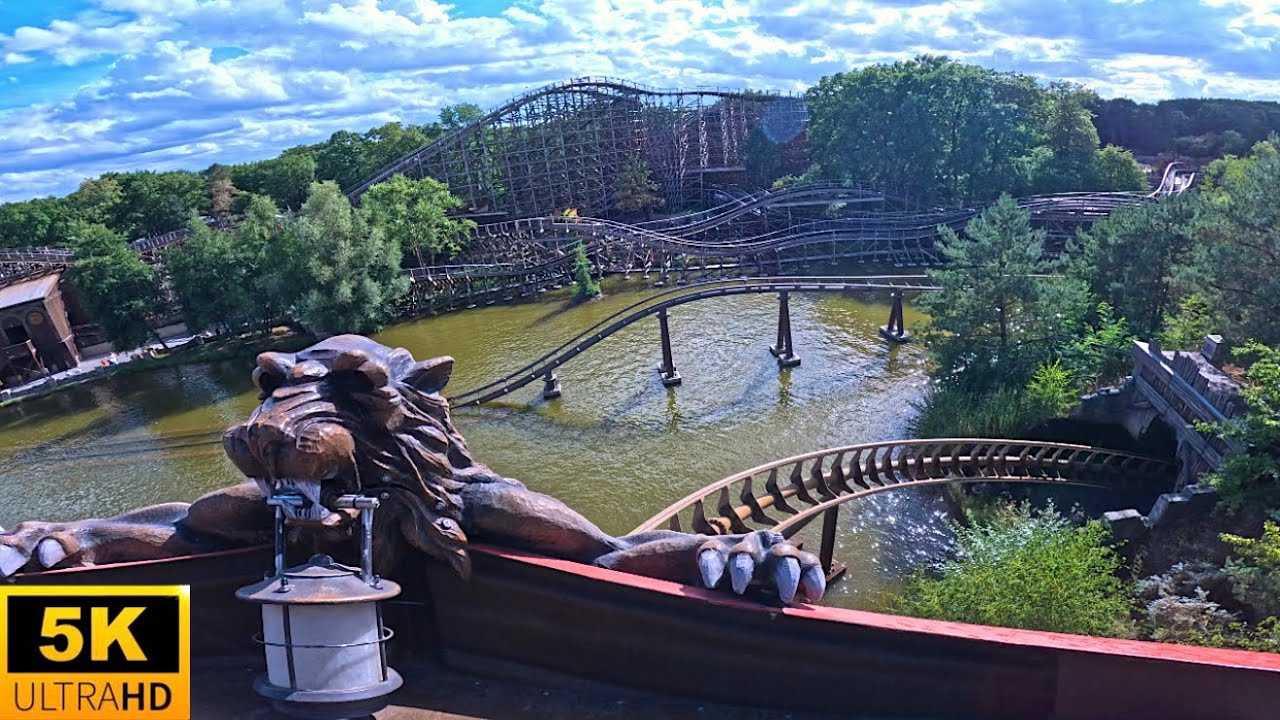 Vliegende Hollander POV 5K Half Dark Ride-Half Roller Coaster! Efteling, Netherlands