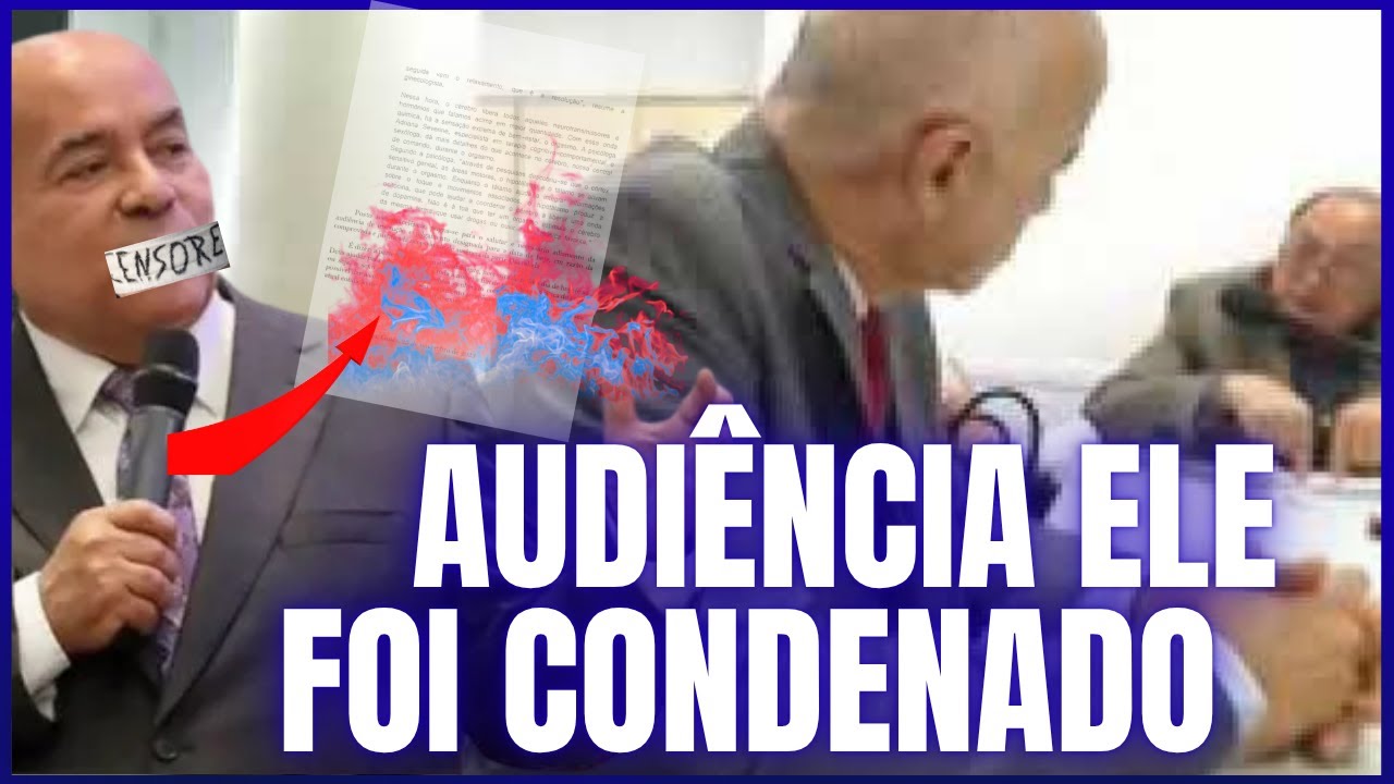 PROVAS! Pastor Ailton José Alves DESEPERADO com a condenação do seu Advogado IEADPE 