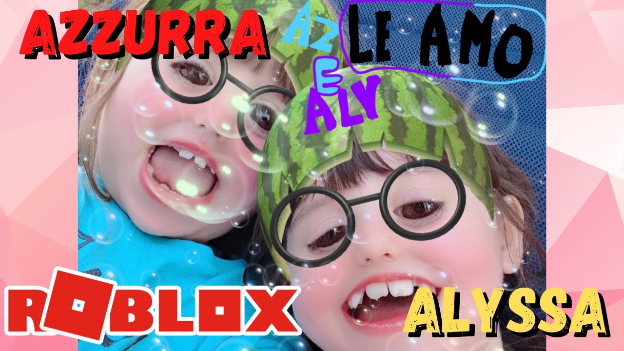 Parkour con ALYSSA e AZZURRA su ROBLOX‼️