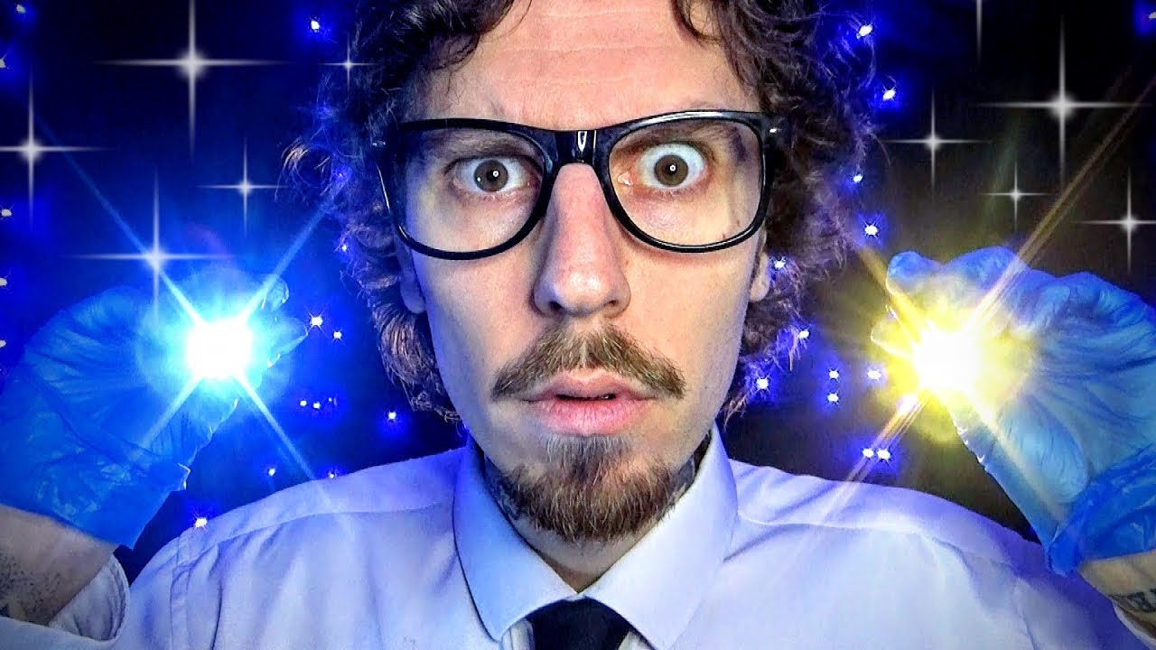 3 HOURS ASMR CRANIAL NERVE EXAM HEARING TEST HEADPHONES (EYES CLOSED DEEP SLEEP FALL ASLEEP)