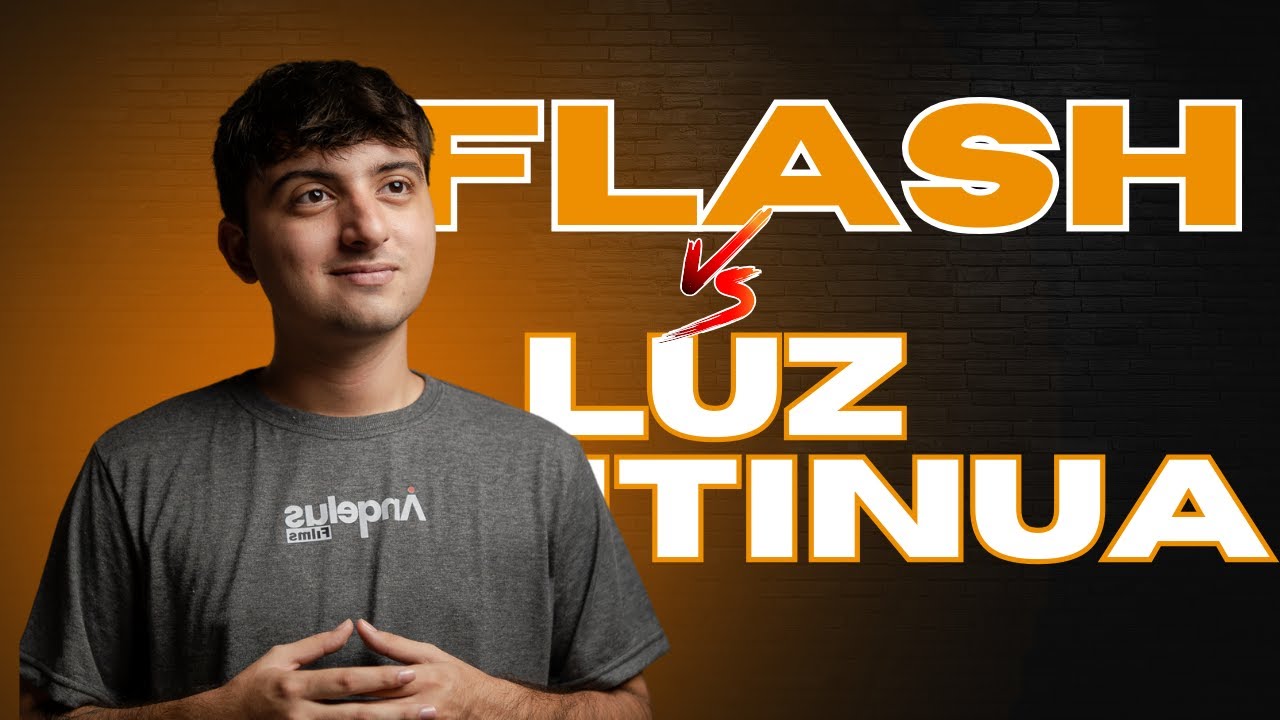 &iquest;FLASH o LUZ CONTINUA: &iquest;Cu&aacute;l es la MEJOR opci&oacute;n?