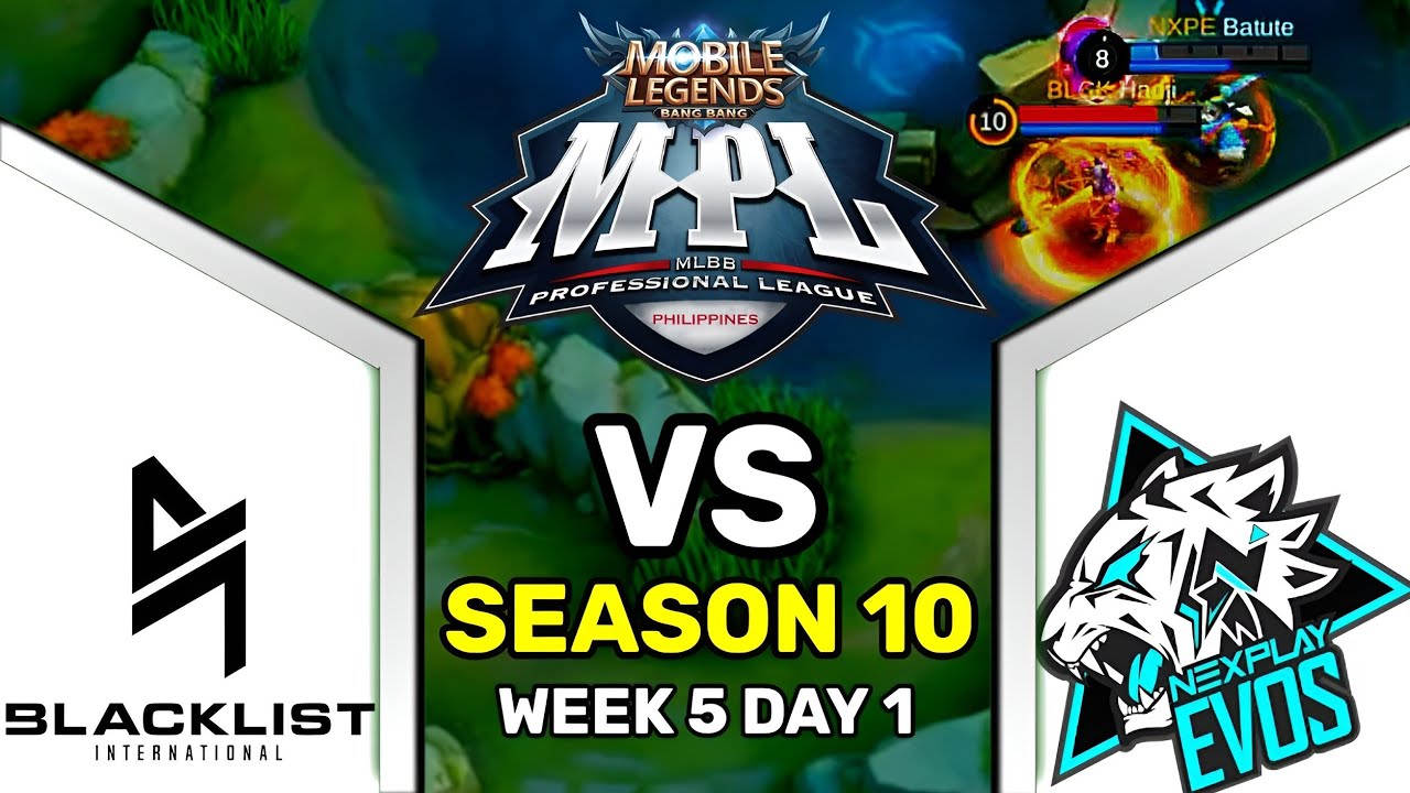 AKOSI DOGIE(Batute) DEBUT GAME | BLACKLIST vs NXPE | MPL-PH S10 W5D1 | HIGHLIGHTS