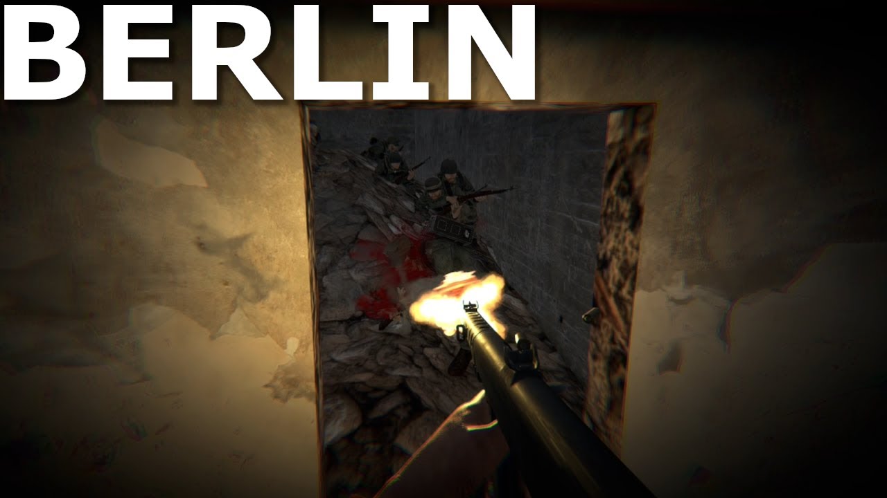 The Battle of Berlin, Germany 1945 | Kroll Opera House (Attack Again) | Easy Red 2 Mod