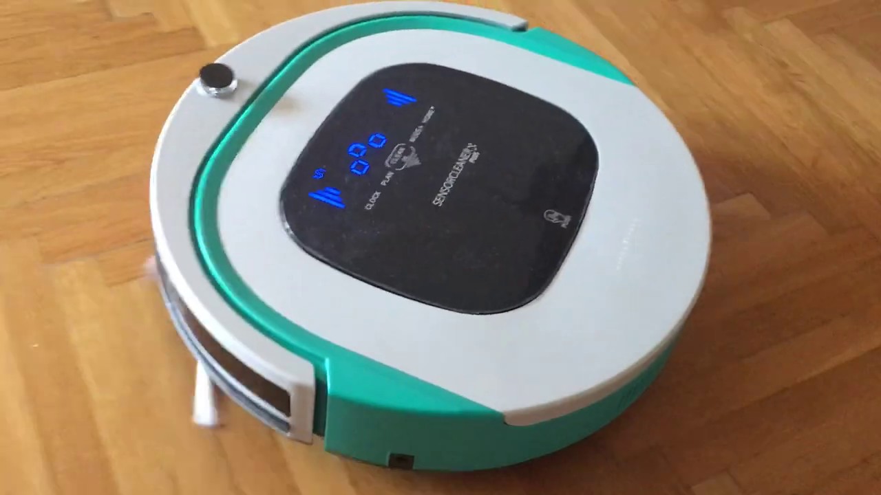 Sensor cleaner plus robot vacuum cleaner
