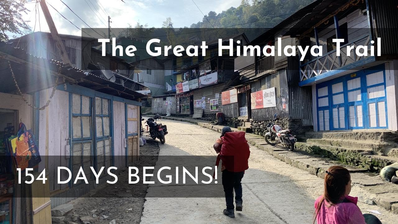 Embarking on the Great Himalaya Trail: 154 Days Across Nepal Begins!