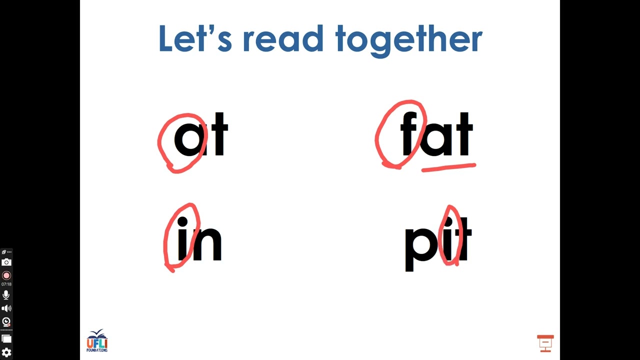 UFLI Lesson 10: CVC Practice (a, i)