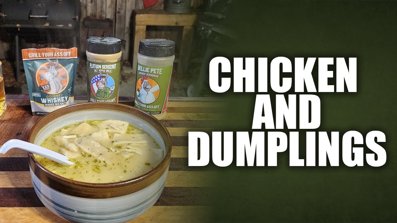 Cozy Holiday Smoked Chicken and Dumplings | Ultimate Winter Comfort with GYAO Platoon Sergeant!