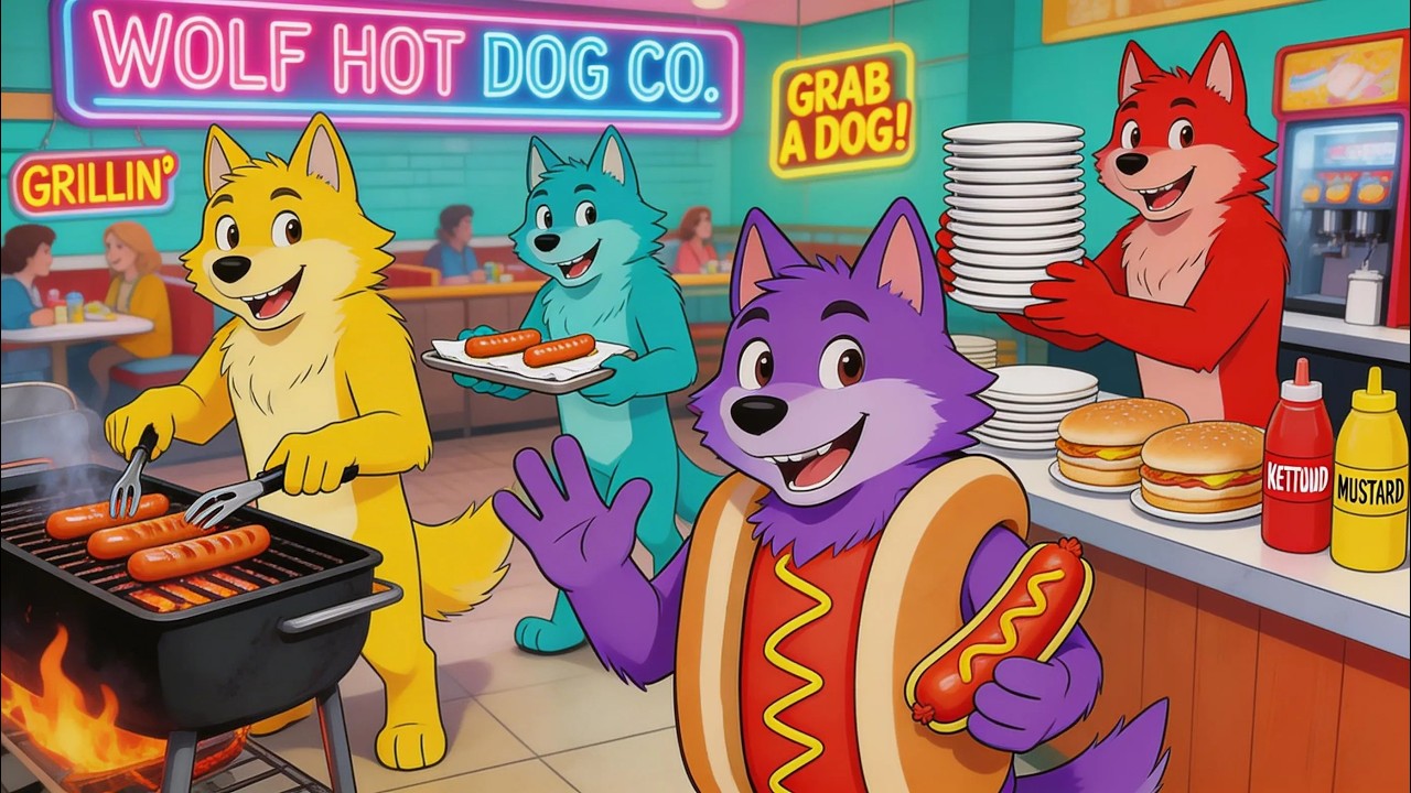 WPC running a hot dog restaurant...(funny)
