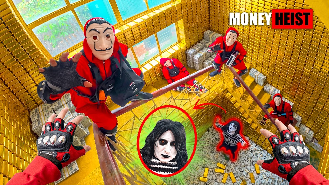 ESCAPING THE MONEY VAULT&hellip; SERBIAN DANCING LADY WAS WAITING! 🚨 | Horror POV Chase