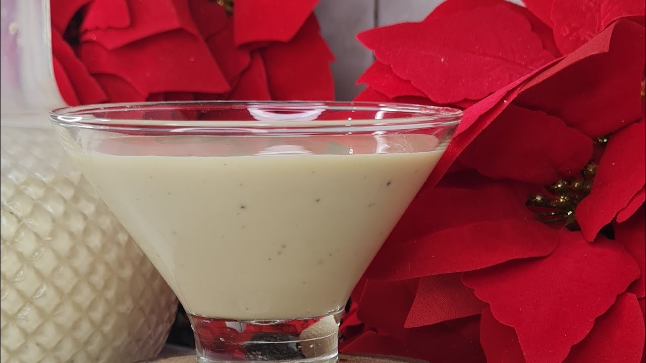 Ponche Artesanal sin huevos | Ponche Crema