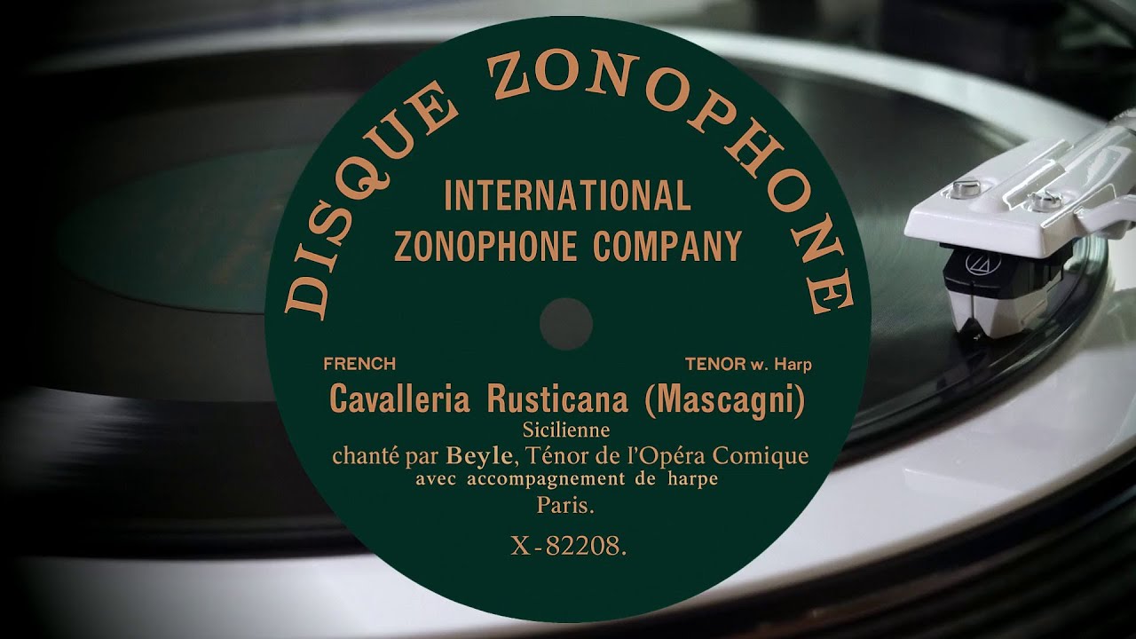 Léon Beyle: Cavalleria Rusticana - Sicilienne [1905]