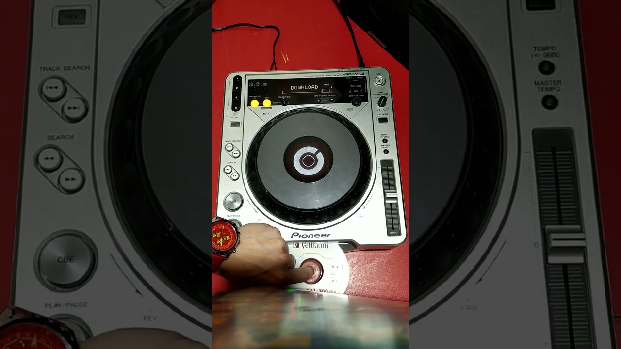 Pioneer CDJ-800 MK2 firmware upgrade