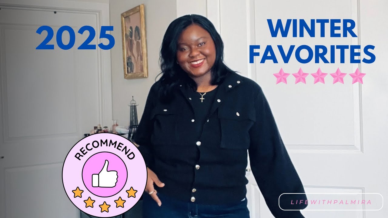 2025 WINTER FAVORITES - My current favorites from skincare to tech to books, I&rsquo;ve got you covered.