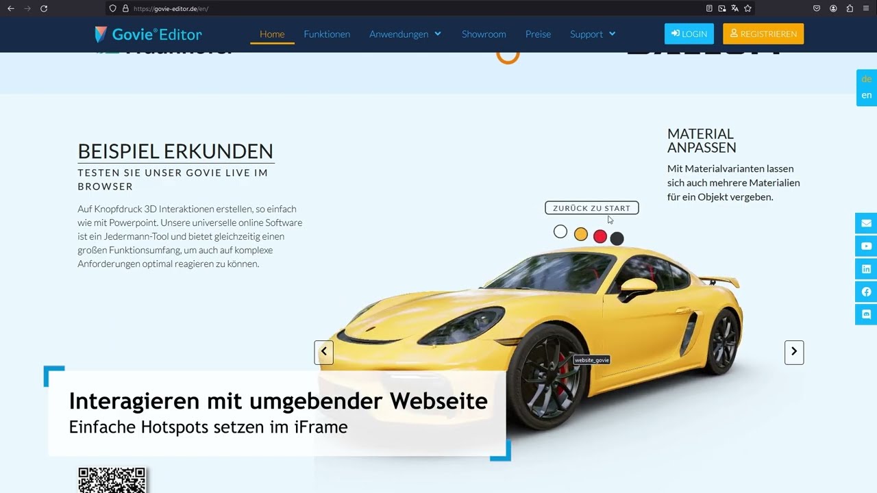 Interaktive 3D-Website-Inhalte &ndash; einfach gemacht und schnell integriert