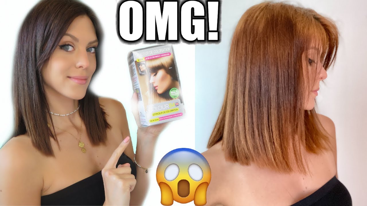 DE BRUNE A BLONDE (épisode 1) I JE DECOLORE AVEC COLORB4 😱