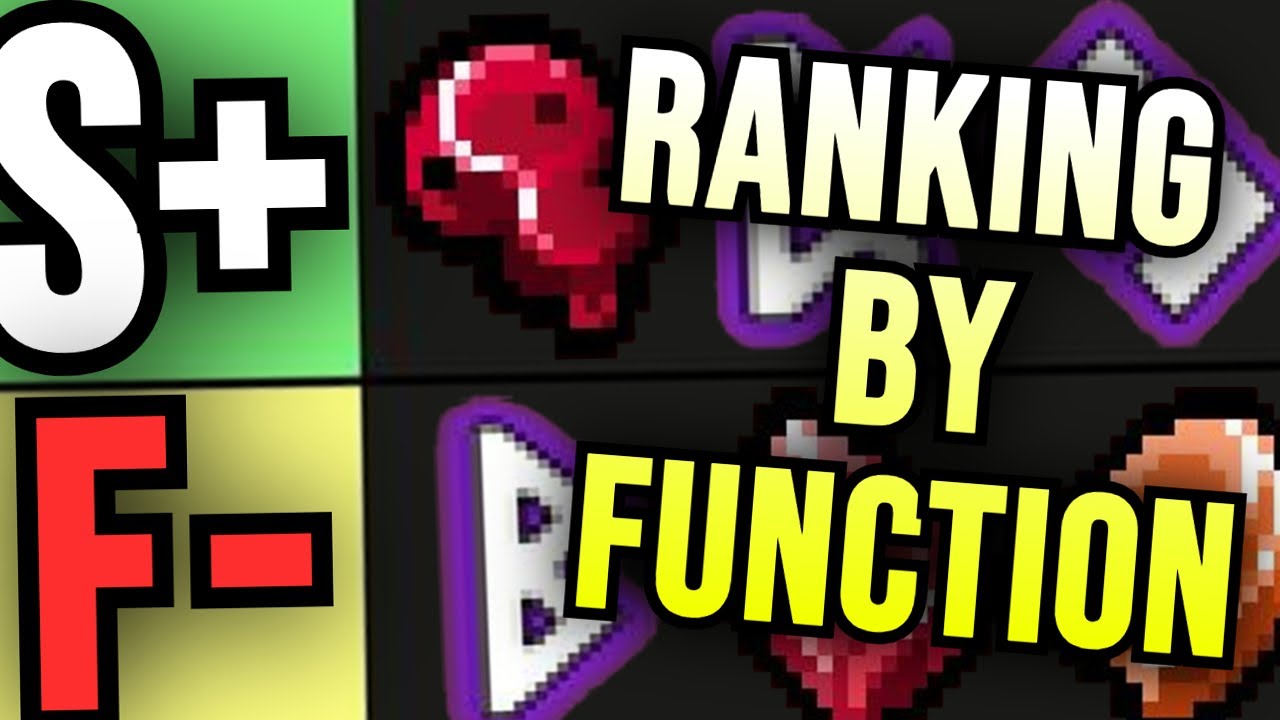 Ranking Isaac RUNES & SOULSTONES by FUNCTIONALITY