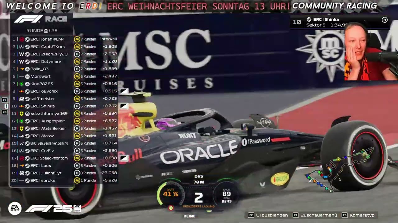 ERC F1 25 | DIV 2 | USA | 6.Saisonrennen | Season 11