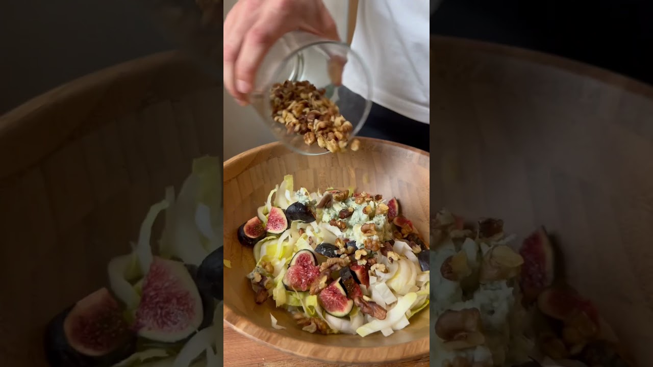 Salade endives & figues 