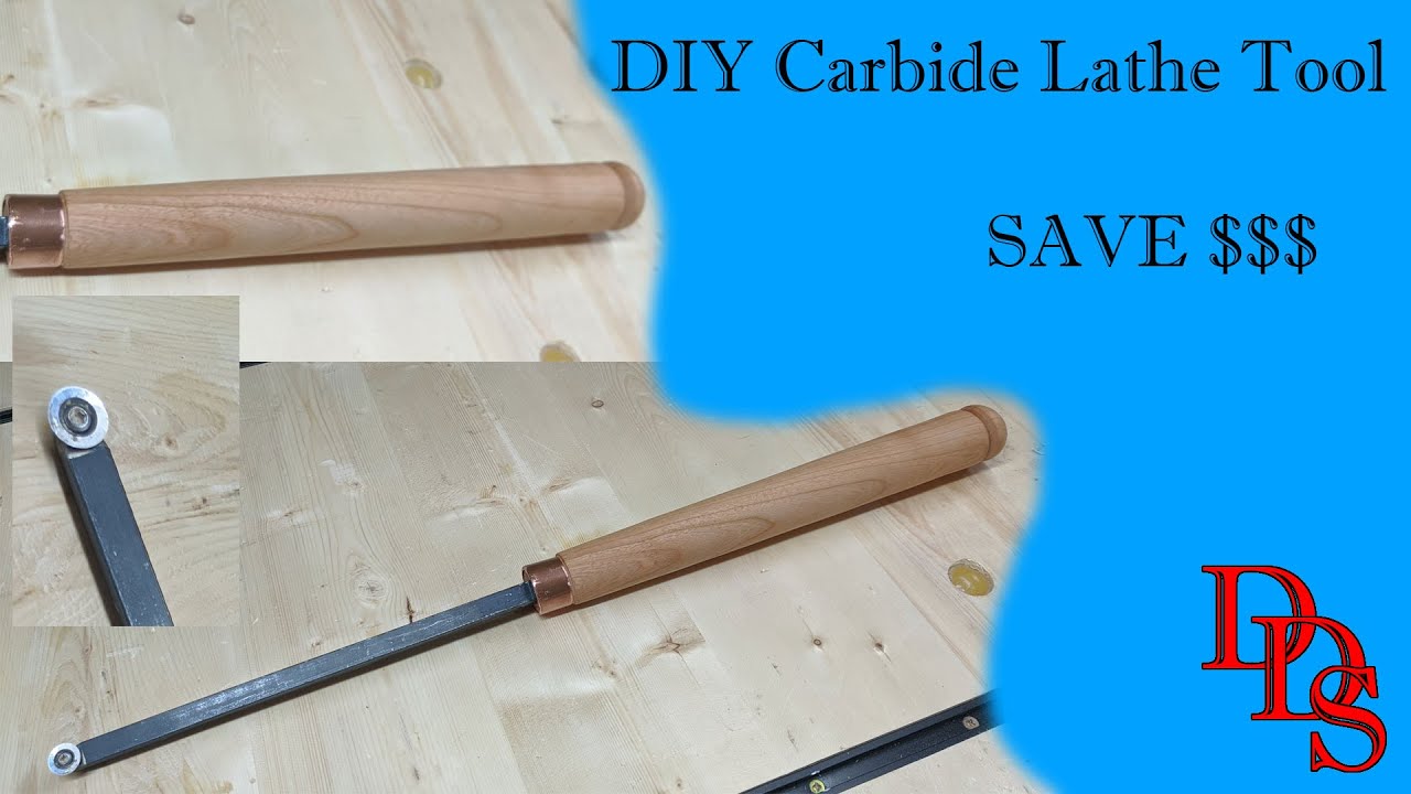 Why pay for a carbide turning tool?  Make one cheaper!