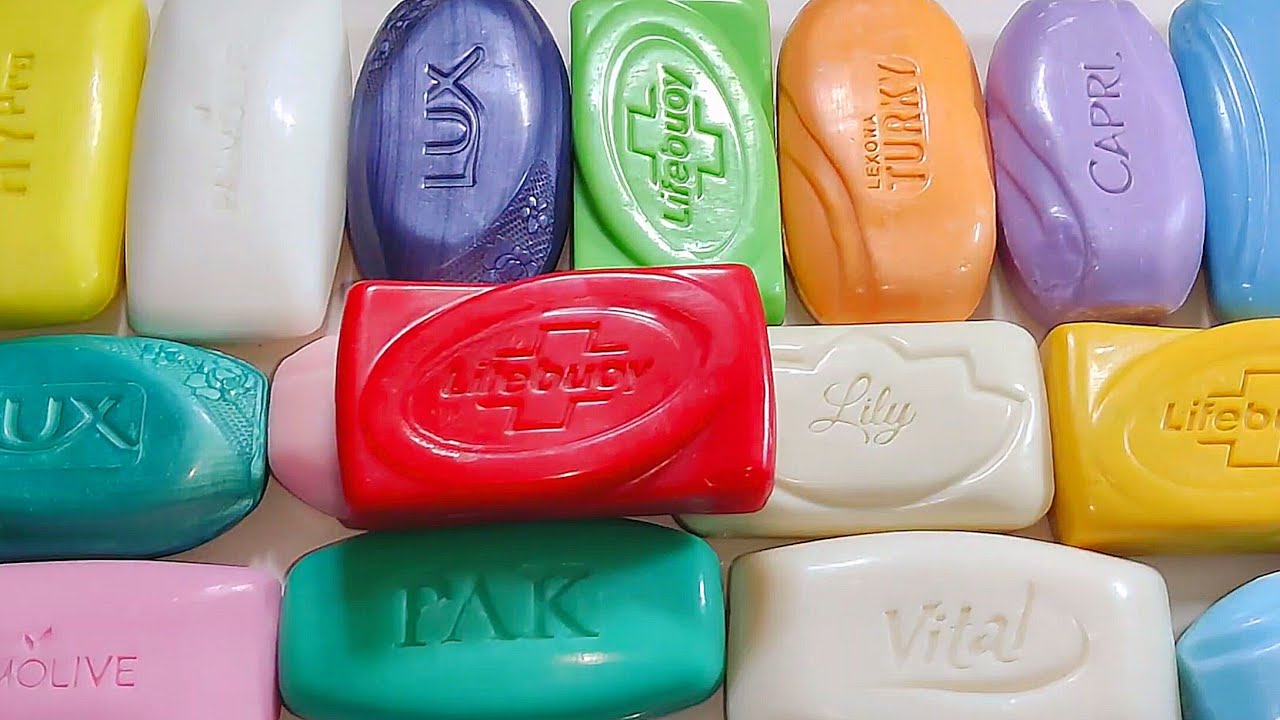 ASMR Unboxing Soap unwrapping Soap Relaxing Soap 