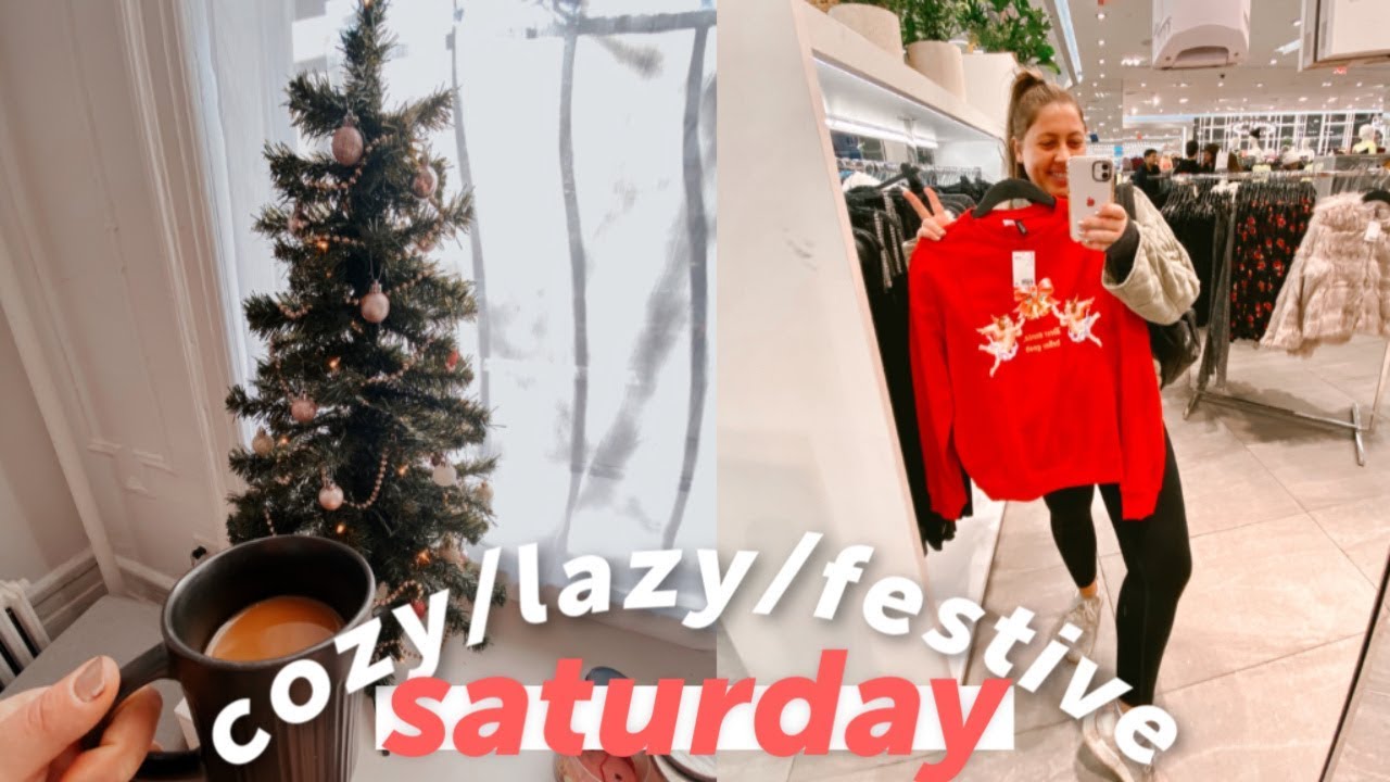 Cozy, Lazy, Christmasy Saturday in my life! + FROZEN 2 | Vlogmas 8, 2019