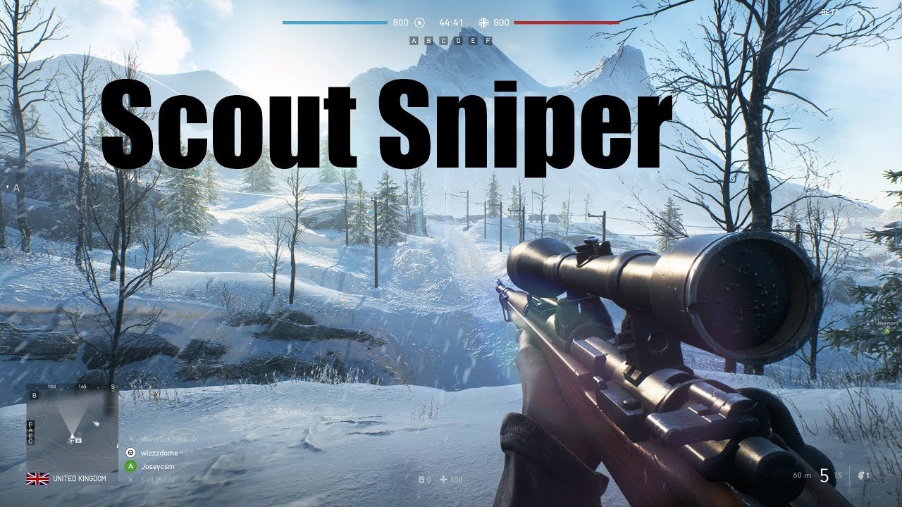 Battlefield V - Scout Sniper Gameplay