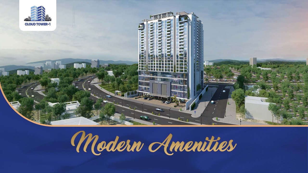 𝑪𝒍𝒐𝒖𝒅 𝑻𝒐𝒘𝒆𝒓-𝟏 - A State-of-the-Art Residential Building in B17, Islamabad