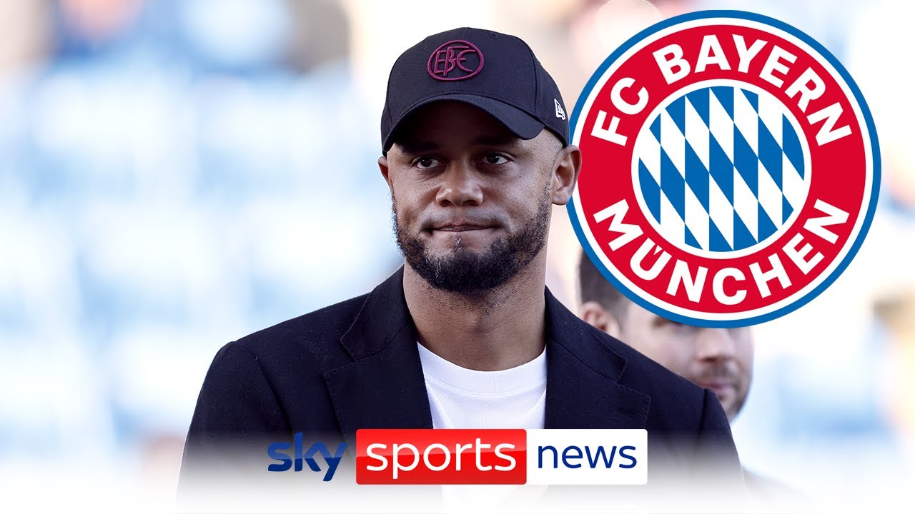 Bayern Munich appoint Vincent Kompany as head coach