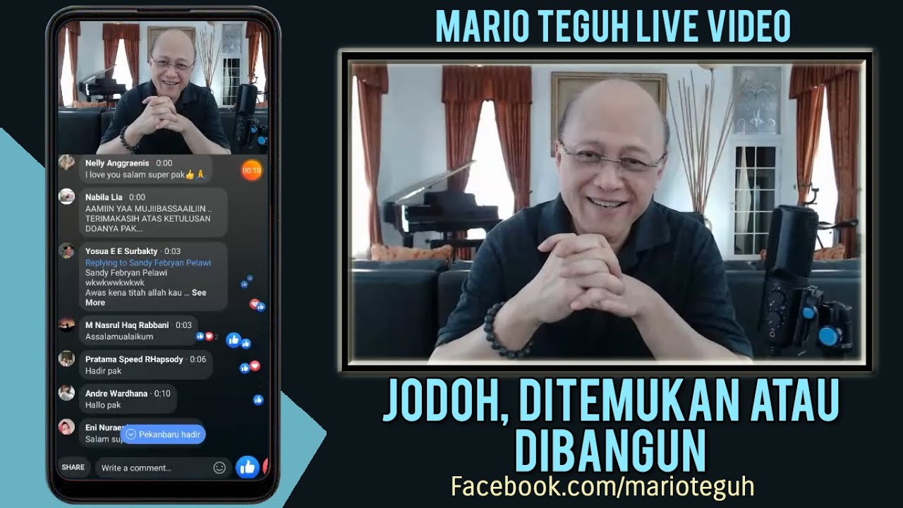 Jodoh Ditemukan Atau Dibangun - Mario Teguh Live Video (MTLV)