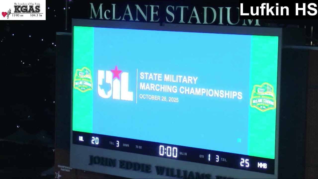 2025 UIL State Military Marching Contest