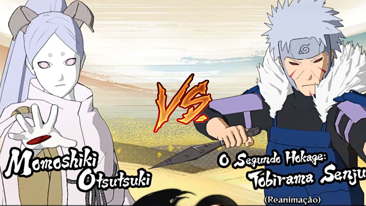 MOMOSHIKI Vs TOBIRAMA| Naruto Shippuden: Ultimate Ninja Storm 4 (VERY HARD) [4K]