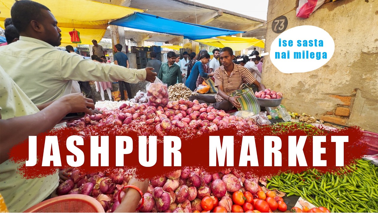 Day1/Day30👉 Aaj Jashpur Market Mein Sabji Ka Rate  | Full Price Reveal
