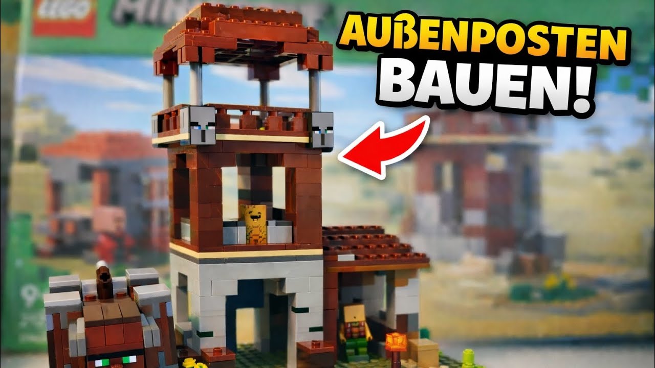 LEGO Minecraft - Teil 3 The Pillager Outpost and Ravager 21278 