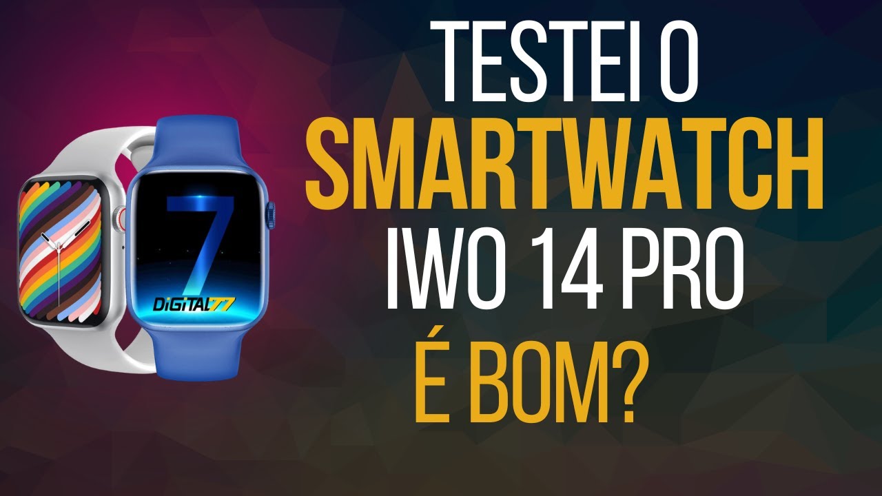 IWO 14 PRO Primeiras impressões,BARATO E COMPLETO, COMPENSA?