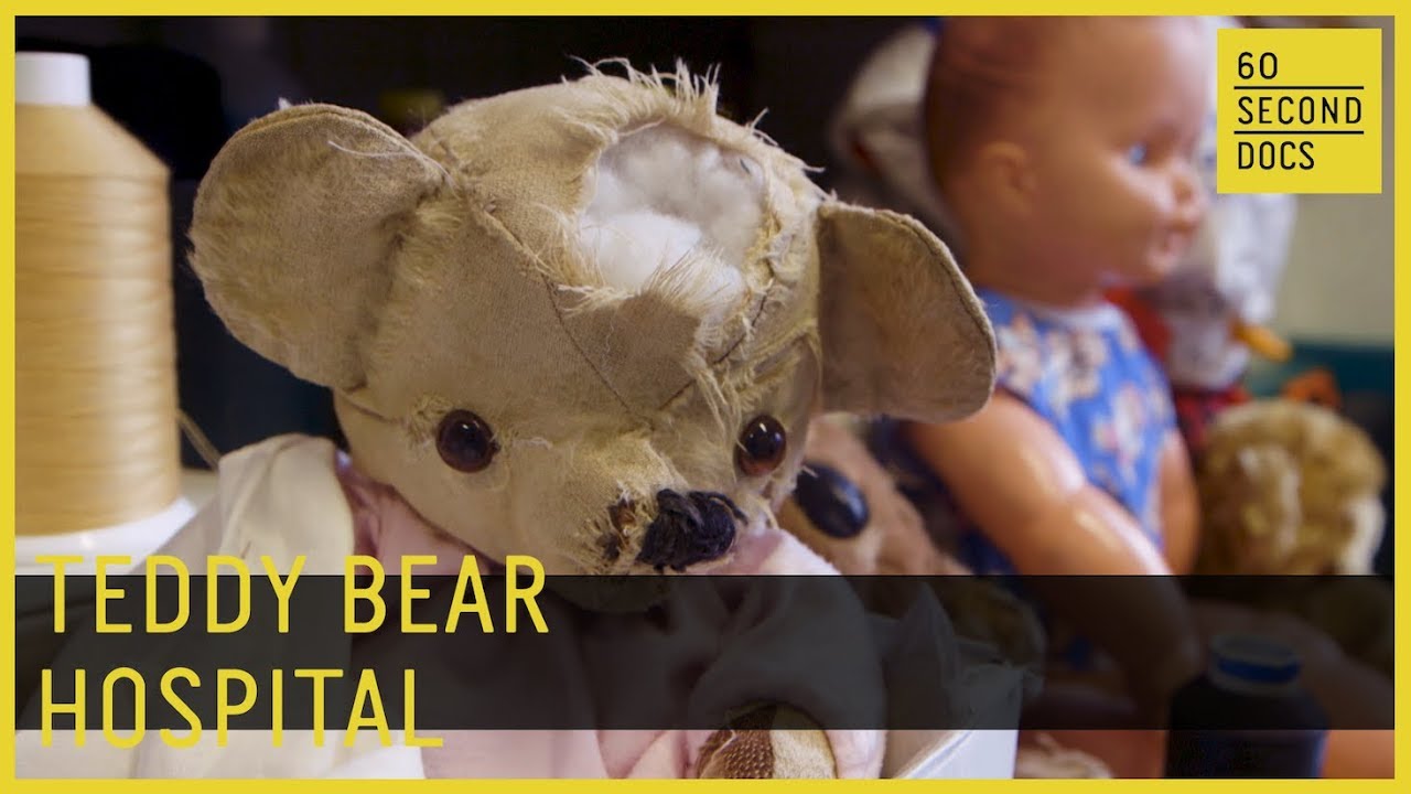The World’s Finest Hospital For Teddy Bears // 60 Second Docs