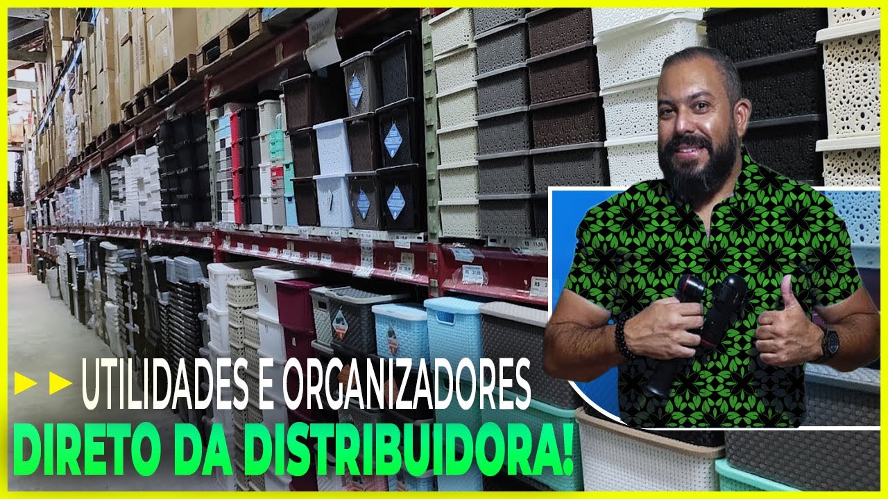 UTILIDADES PARA CASA (ORGANIZADORES TODOS!) DISTRIBUIDOR EM SÃO PAULO/CAPITAL #522