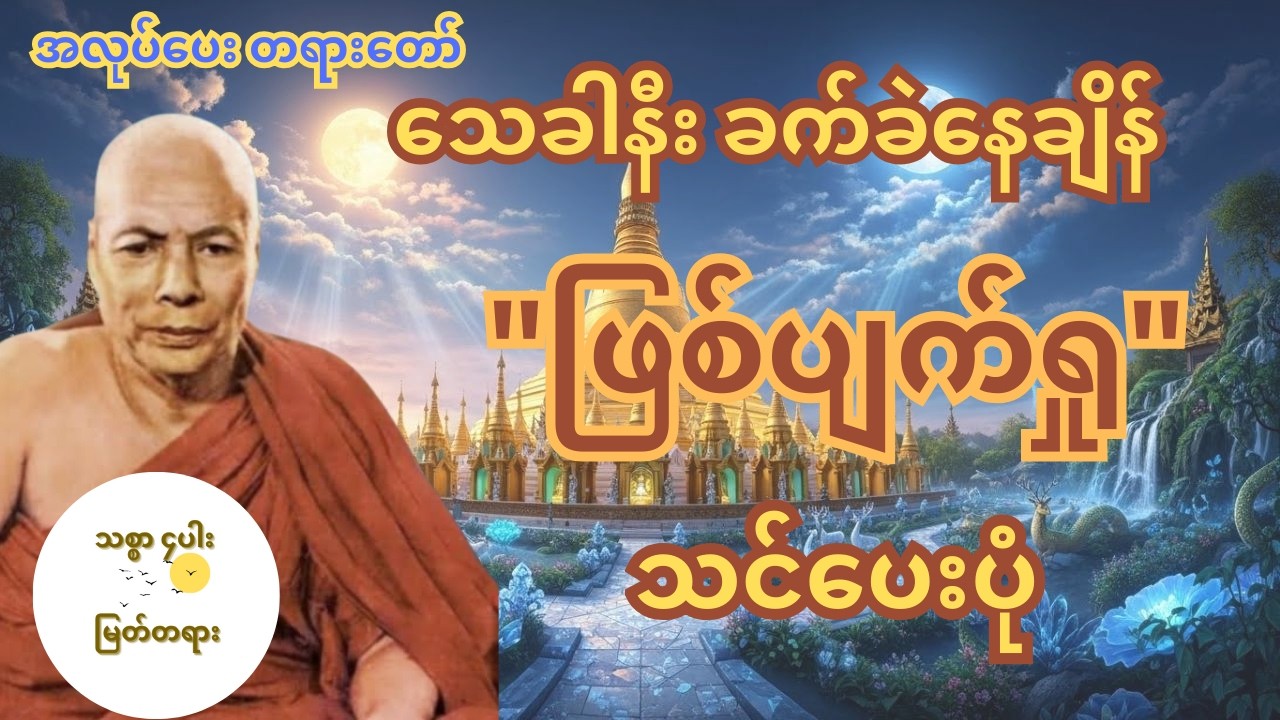 ငိုပွဲဆင်ရင်း တိုက်တွန်းခဲ့တဲ့  သစ္စာတရား၊ သေခါနီး ခက်ခဲနေချိန်တွင် 