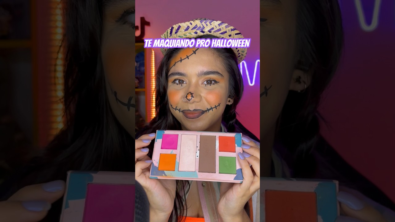 TE MAQUIANDO PARA O HALLOWEEN 🎃👻